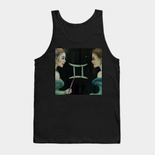 Gemini Zodiac Tank Top